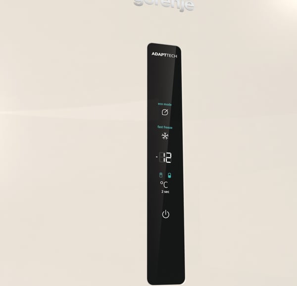 Gorenje NRK6202AC4 Fritstående 331 L Elfenben