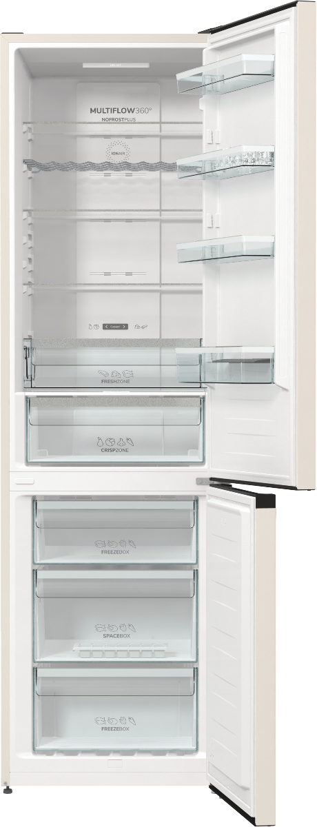 Gorenje NRK6202AC4 Fritstående 331 L Elfenben