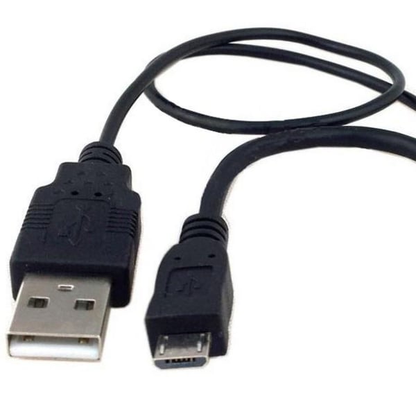 Techly 0.3m USB 2.0 A M/F - Micro USB 2.0 M USB-kabel 0,3 m USB A USB A/Micro-USB B Sort