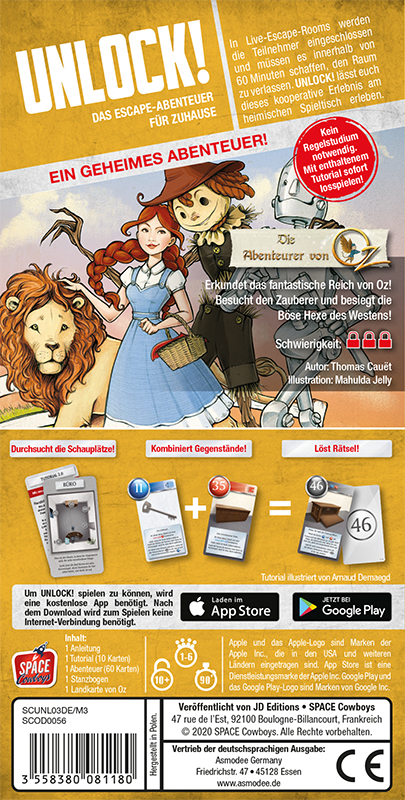Asmodee SCOD0056 sällskapsspel Kortspel Kortbytesspel
