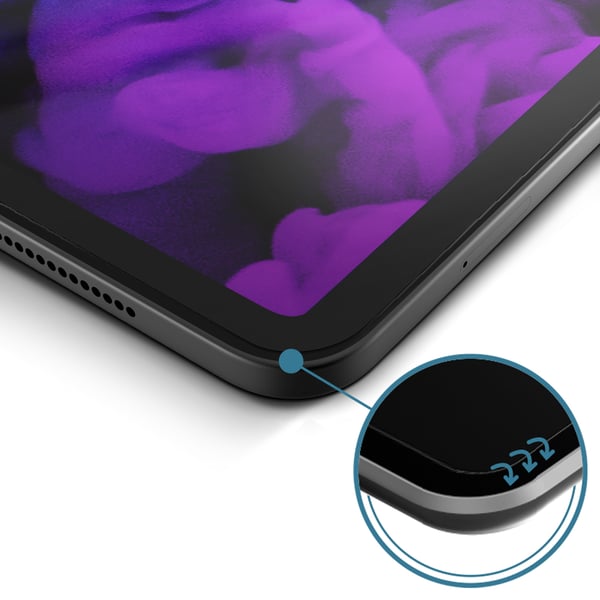 ZAGG Glass Elite+ Genomskinligt skärmskydd Apple 1 styck