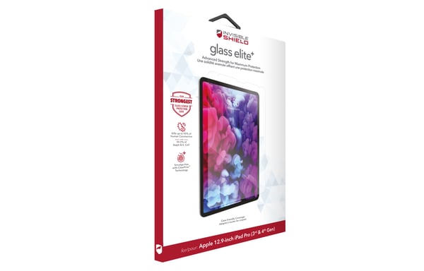 ZAGG Glass Elite+ Genomskinligt skärmskydd Apple 1 styck