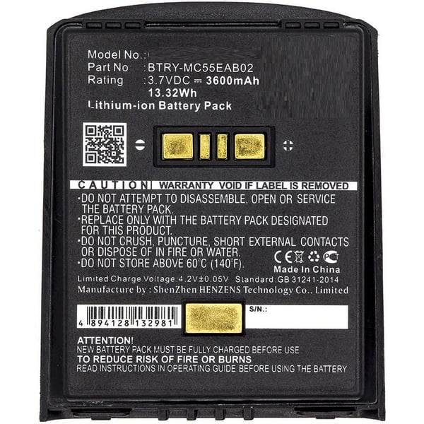 CoreParts MBXPOS-BA0283 Printer-/scanner-reservedel og -tilbehør Batteri 1 stk