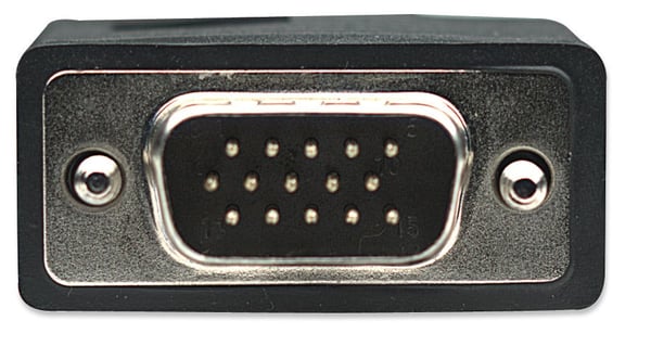 Manhattan SVGA 1.8m VGA-kaapeli 1,8 m VGA (D-Sub) Musta