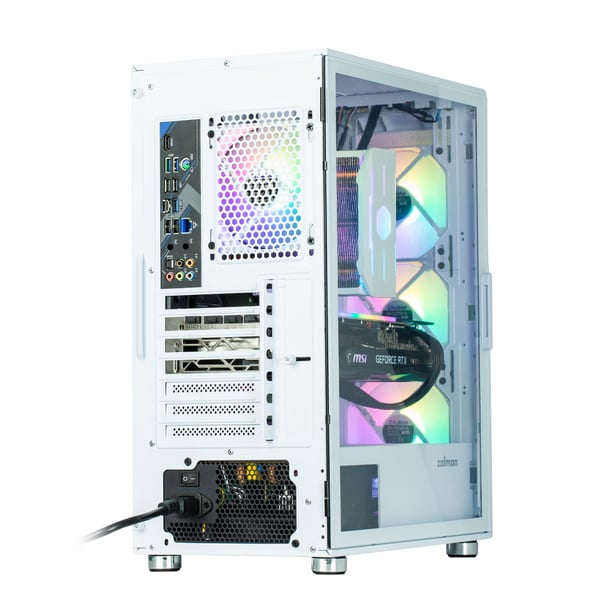 Zalman I3 NEO WHITE datorväskor Midi Tower Vit