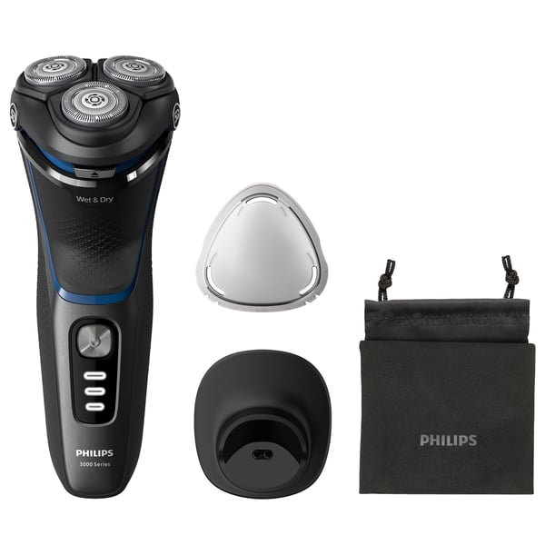 Philips Shaver 3000 Series S3344/13 Elektrisk rakapparat för våt- och torrakning