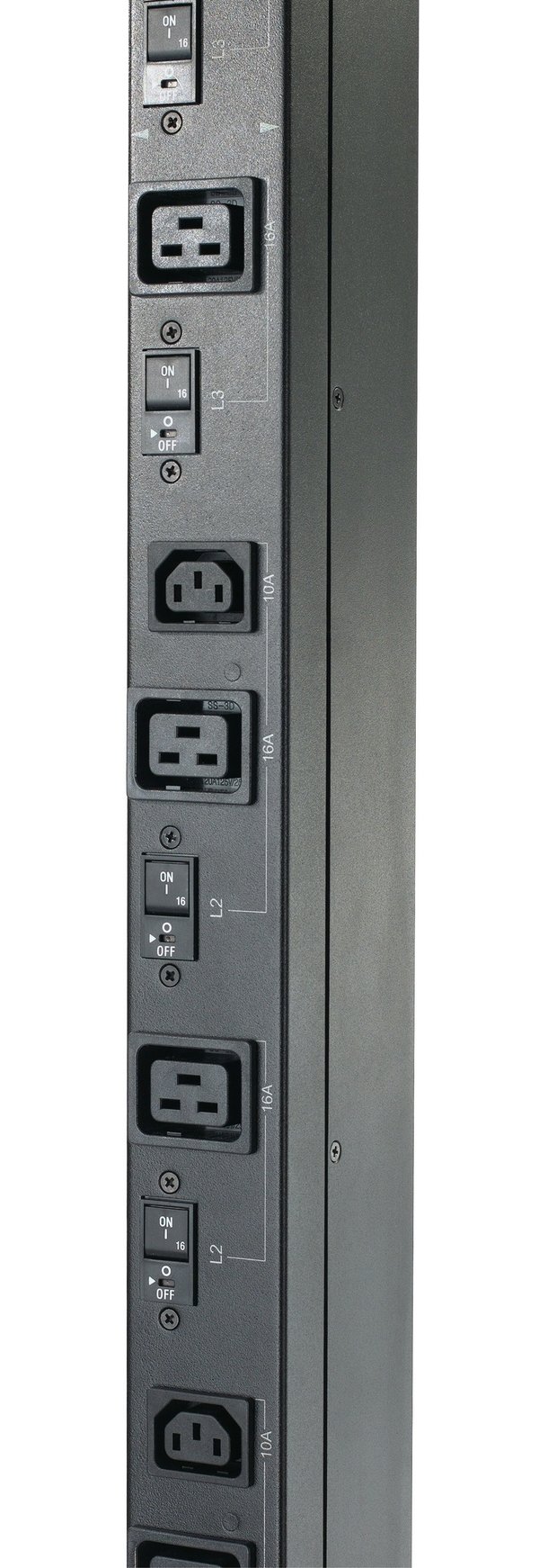 APC Rack PDU Basic Zero U strømforsyningsenhed (PDU) 9 AC stikkontakt(er) 0U Sort