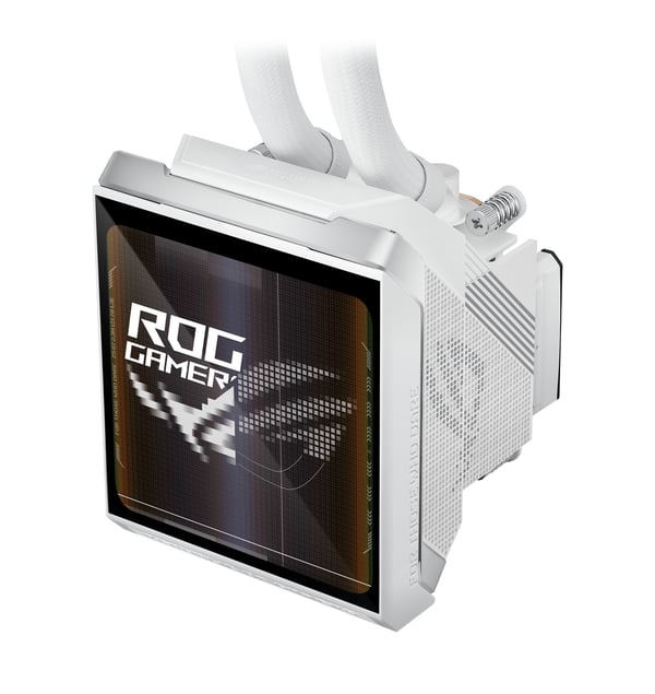 ASUS ROG STRIX SLC IV 360 ARGB LCD WHT Processor Alt-i-en væskekøler 12 cm Hvid 1 stk