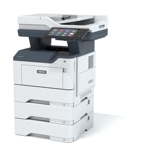 Xerox VersaLink B415 A4 47 sid/min dubbelsidig kopiering/utskrift/scanning/fax, PS3 PCL5e/6, 2 magasin totalt 650 ark