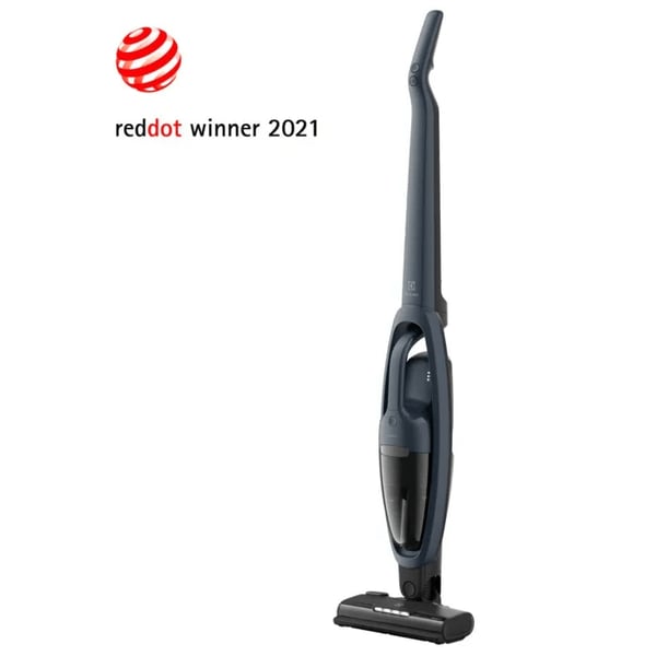 Electrolux ES52CB21DB Sauvaimuri Akku Kuiva Sykloninen, Vaahto, Moottorin jälkeinen suodatin Pussiton 0,3 L 29 W Sininen 2 ah