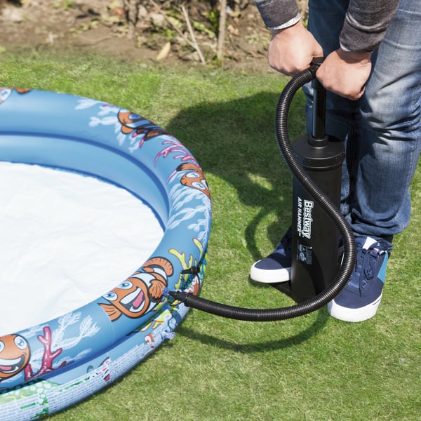 Bestway 62030 håndholdt luftpumpe Sort Gulv luftpumpe