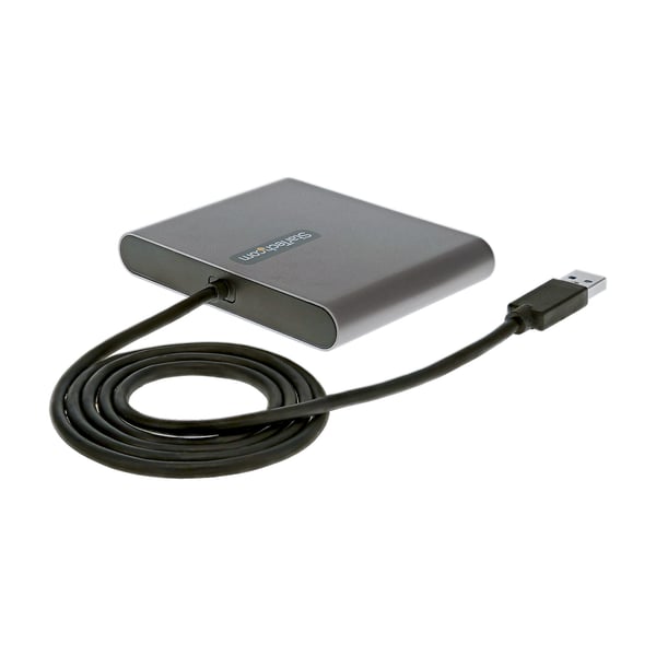 StarTech.com USB 3.0 till 4x HDMI-adapter - Externt video- och grafikkort - USB Typ-A till Quad HDMI