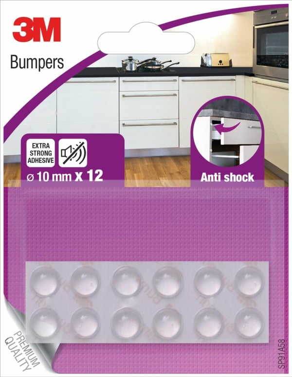 3M SP91A58 dörrstopp Transparent
