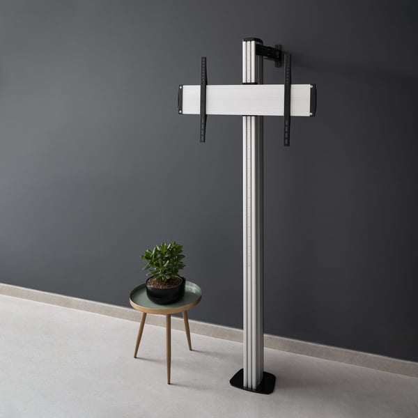 TooQ FS2270M-B fäste för skyltningsskärm 177,8 cm (70") Silver
