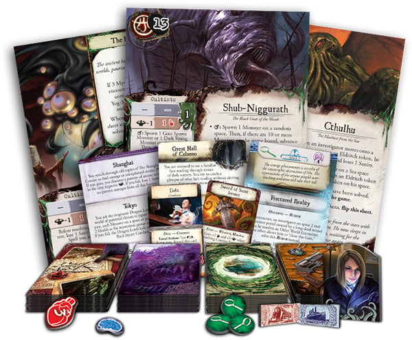 Asmodee Eldritch Horror Lautapeli Roolipeli
