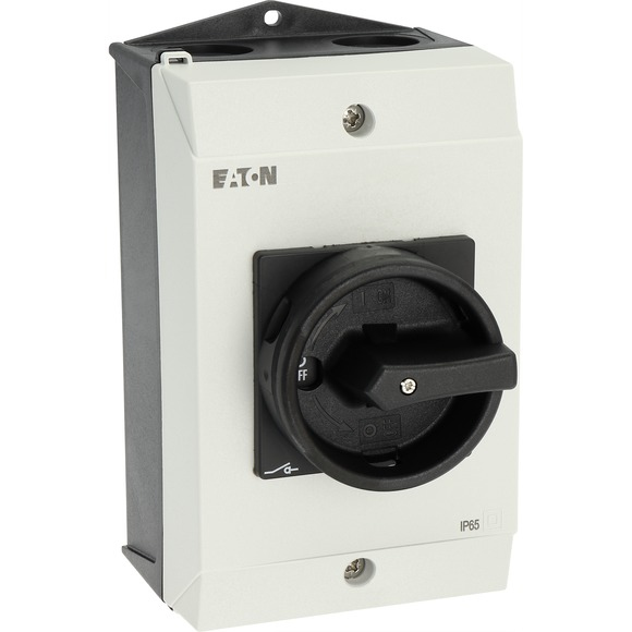 Eaton P1-25/I2-SI/HI11-SW Sicherheits Kiertokytkin 3P Musta, Valkoinen