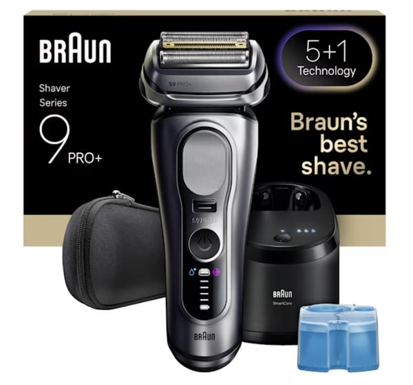 Braun Series 9 Pro+ 9667CC Folierakapparat Trimmer Silver
