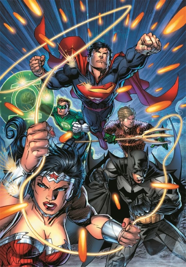 Palapelit 300 Super Dc Comics Justice League
