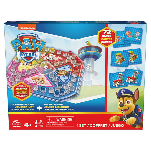 Games PAW Patrol Pop-Up Lautapeli Monilajinen