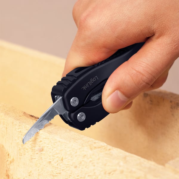 LogiLink WZ0044 multiverktygstänger Fickformat 11 verktyg Svart, Silver