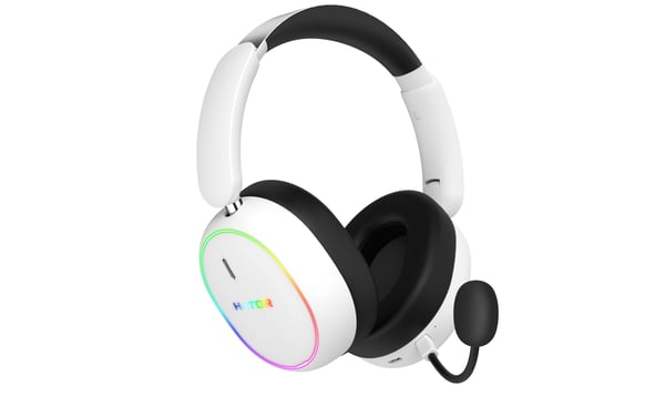 HATOR Phoenix 2 Wireless Kuulokkeet Langallinen & langaton Pääpanta Pelaaminen USB Type-C / USB Type-A Bluetooth Valkoinen