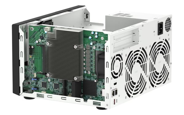 QNAP TVS-h874X NAS Tower Intel® Core™ i9 64 GB DDR4 0 TB QuTS hero Sort