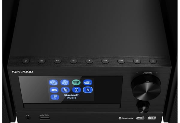 Kenwood M-7000S Home audio mini system 30 W Sort