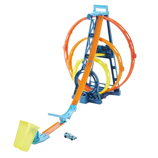 Hot Wheels Track Builder Unlimited Triple Loop Kit