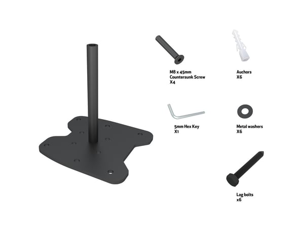 Multibrackets 6584 monitorikiinnikkeen lisävaruste