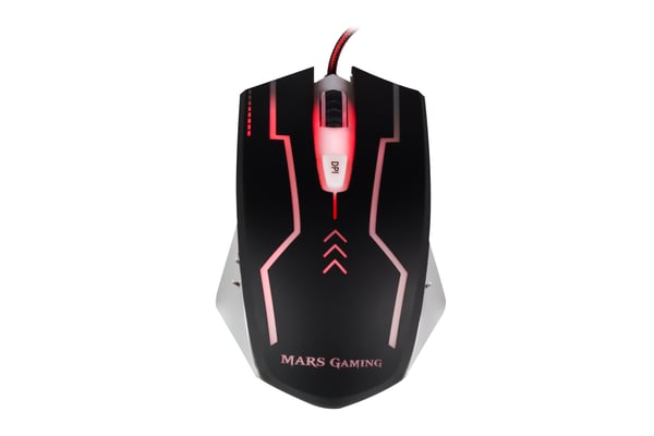 Mars Gaming MM2 mus Spil Ambidextrous Optisk 5000 dpi