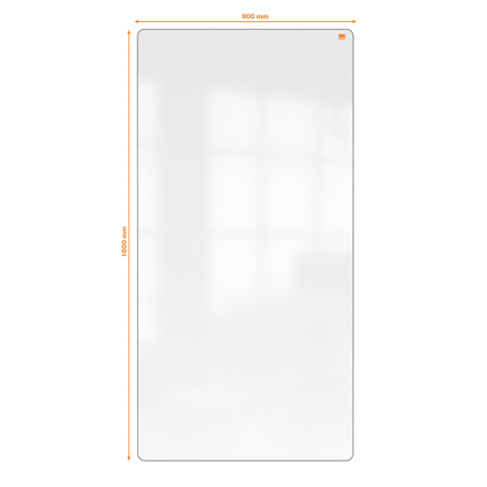 Nobo Move & Meet system bærbart whiteboard til samarbejde 1800x900mm