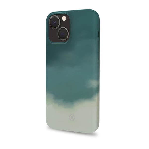 Celly WATERCOLOR iPhone 13 mobiltelefon etui 15,5 cm (6.1") Cover Grøn