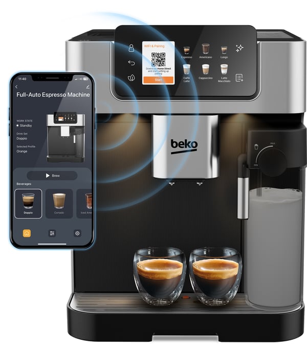 Beko CEG7348X kaffemaskine Fuld-auto Espressomaskine 2 L