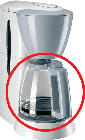 Melitta 17228.3 del & tilbehør til kaffemaskine Kande