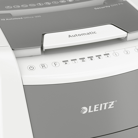 Leitz IQ Autofeed Office 300 Automatisk Dokumentförstörare P4