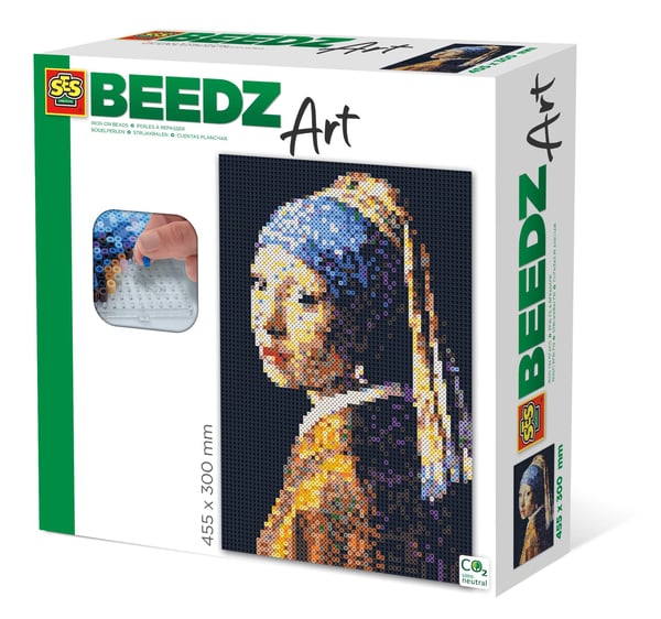 SES Creative Beedz art Vermeer - Girl with a Pearl Earring