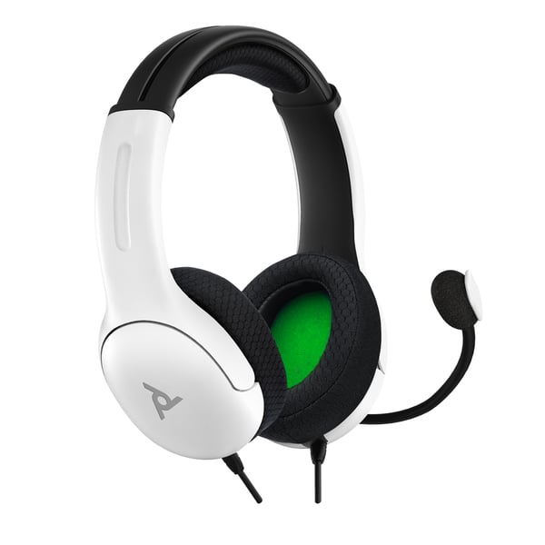 PDP LVL40 STEREO TRÅDBUNDET HEADSET XBOX VIT