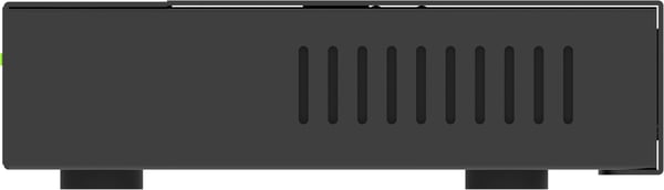 NETGEAR 5-Port Gigabit Ethernet High-Power PoE+ Plus Switch (GS305EPP) Hallittu L2/L3 Gigabit Ethernet (10/100/1000) Power over Ethernet -tuki Musta