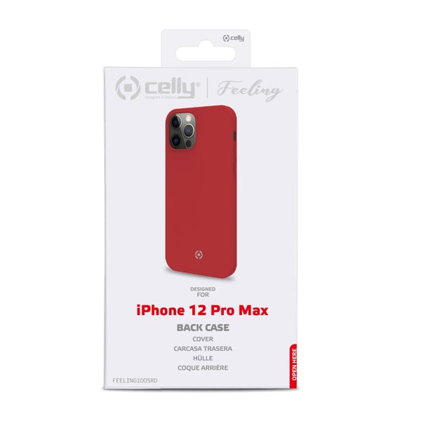 Celly Feeling mobiltelefon etui 17 cm (6.7") Cover Rød