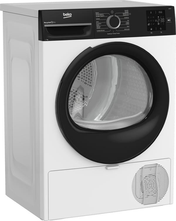 Beko BM3T37230W tørretumbler Fritstående Front-læsning 7 kg Hvid