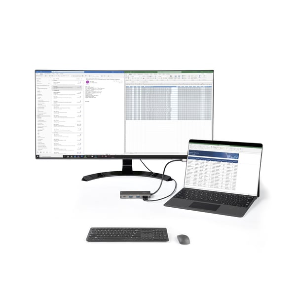 StarTech.com USB C -moniporttisovitin - 10 Gbit/s USB Typ C -minitelakka 4K 30 Hz HDMI:llä
