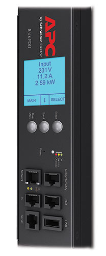 APC AP8681 tehonjakeluyksikkö 24 AC-pistorasia(a) 0U Musta