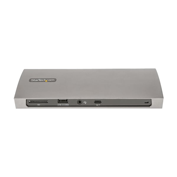 StarTech.com Thunderbolt 4 Dock, 96W Strömförsörjning, Enkel 8K/Dubbel Monitor 4K 60Hz, 3xTB4/USB4-port