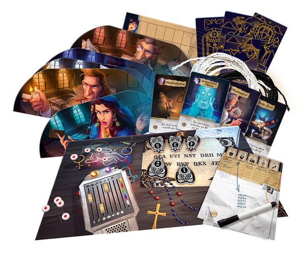 Asmodee Paranormal Detectives Brætspil Familie