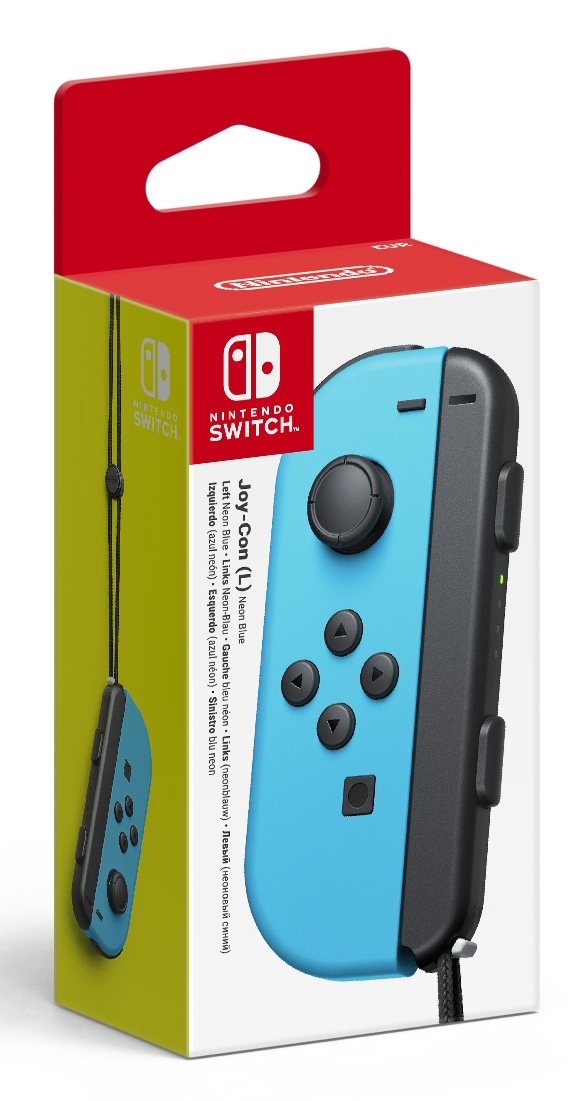 Nintendo Joy-Con (L) Blå Bluetooth Spelplatta Digital Nintendo Switch, Nintendo Switch OLED