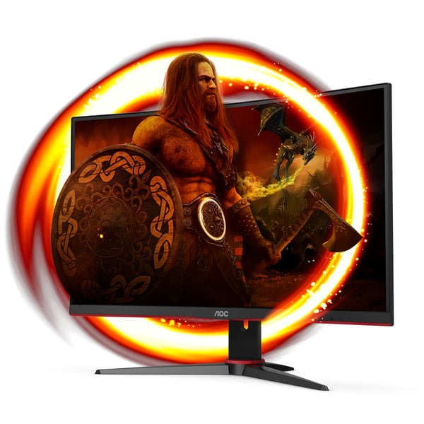 AOC G2 C27G2E/BK platta pc-skärmar 68,6 cm (27") 1920 x 1080 pixlar Full HD Svart, Röd