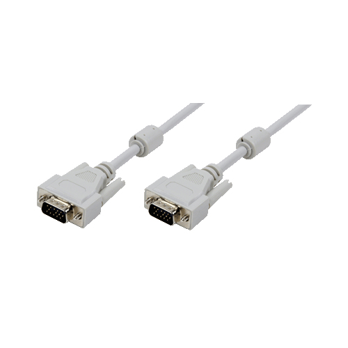 LogiLink D-Sub, 1.8 m VGA kabel 1,8 m VGA (D-Sub) Grå