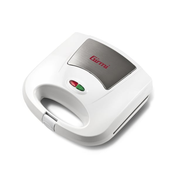 Girmi TS03 smörgåsgrill 750 W Rostfritt stål, Vit Girmi TS03 smörgåsgrill 750 W Rostfritt stål, Vit
