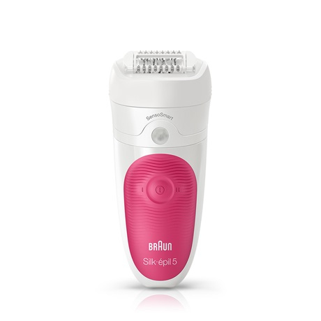 Braun Silk-épil 5 5/500 SensoSmart 28 pincetter Rosa, Vit