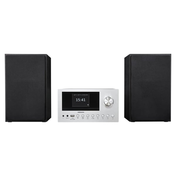MEDION LIFE P85003 Hemmaljud mikrosystem 30 W Svart, Silver